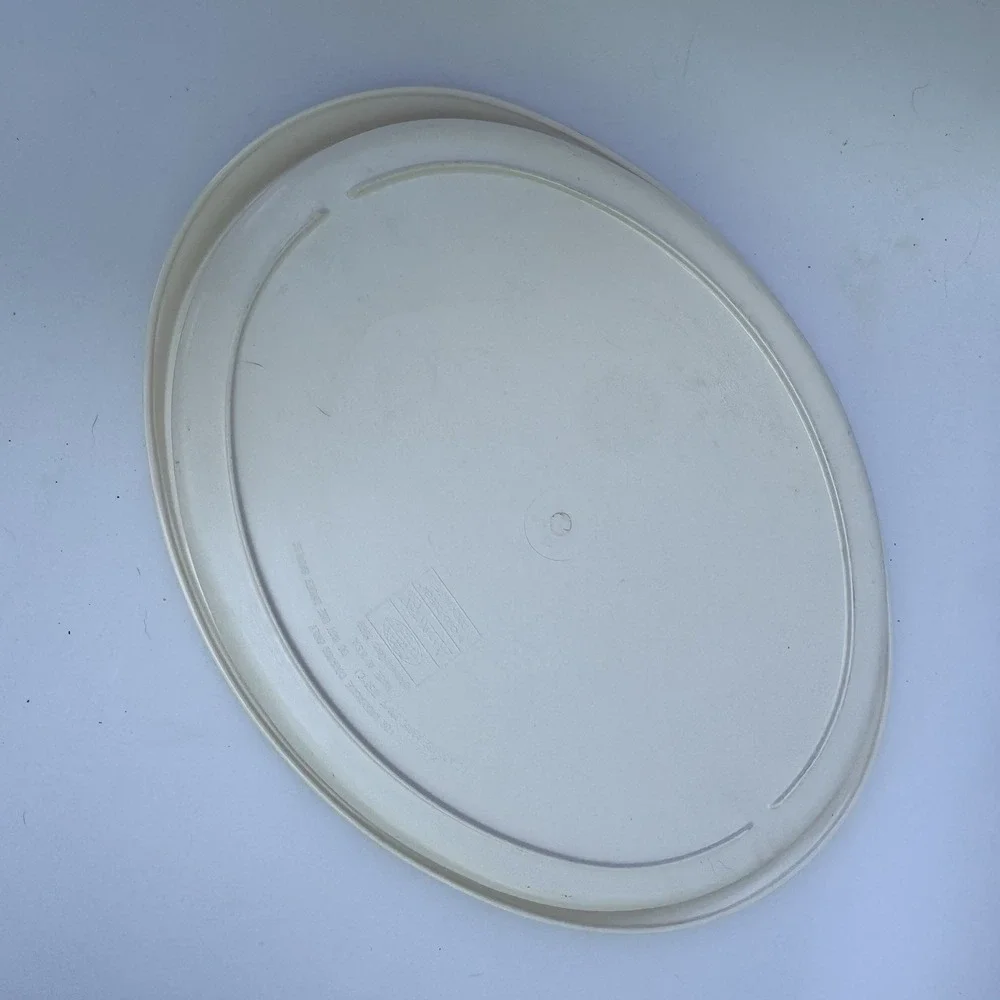 Vtg 1980 Amway Microwave Roaster Micro-Queen Cookware Oval 3-Piece Set (A30)